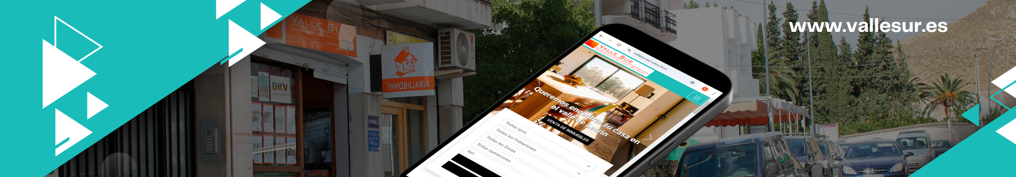 Contacta con nosotros o visítanos en nuestra oficina. Inmobiliaria Valle Sur en Lecrin